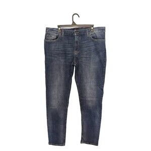 Alberto Pipe Regular Fit Jeans Men’s W40 L34 Stretch Blue Denim Pants